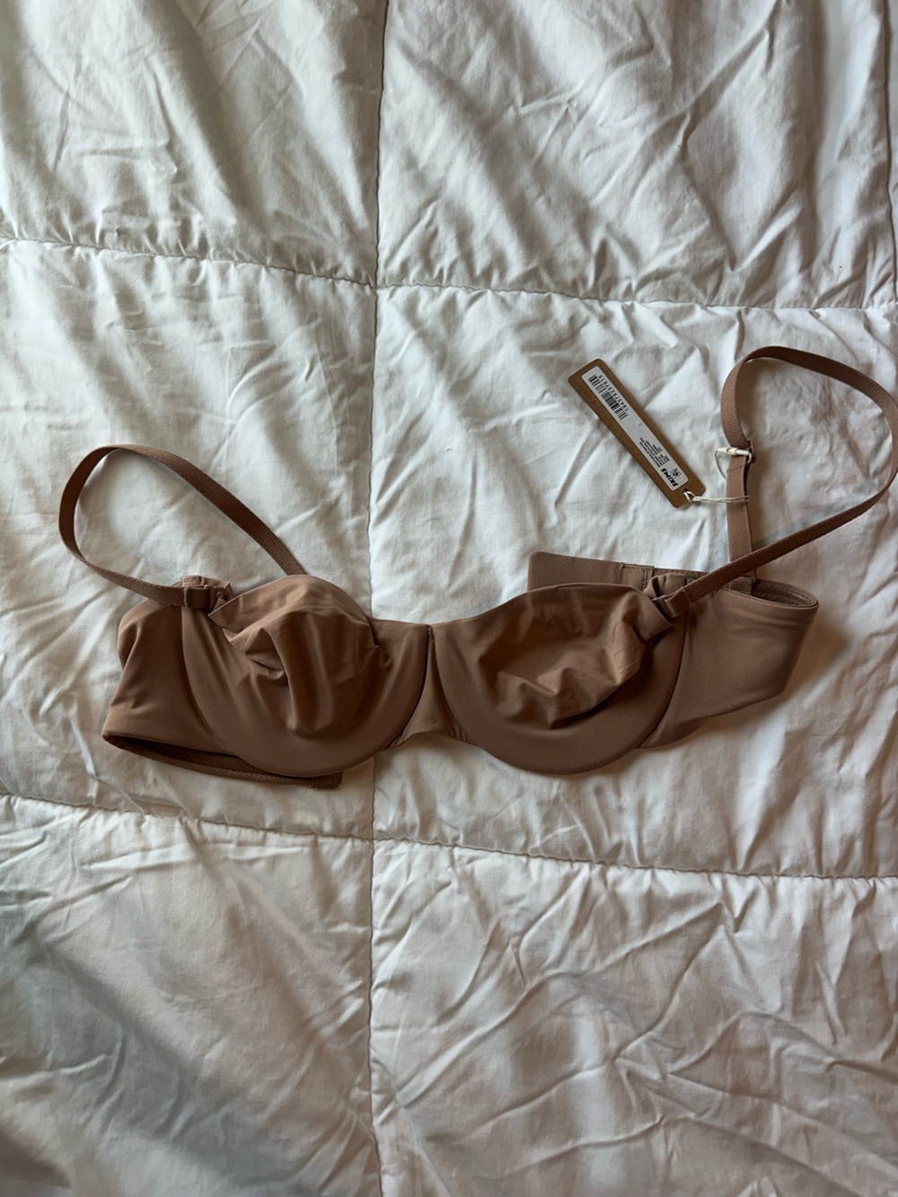 SKIMS unlined t shirt Bra - Mocha